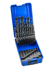 Burghiu Set DIN338 25-PCS.  - 1456 - EXPO BOX-PALLET 5 SetS 1-13X0.50 HSS (1010) IZAR