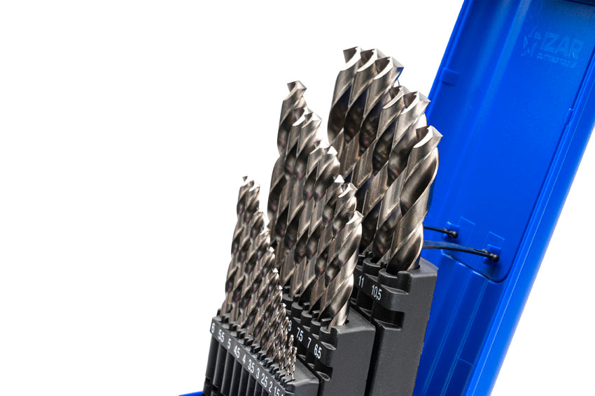 Burghiu Set DIN338 25-PCS.  - 1456 - EXPO BOX-PALLET 5 SetS 1-13X0.50 HSS SPLIT POINT C (1013) IZAR