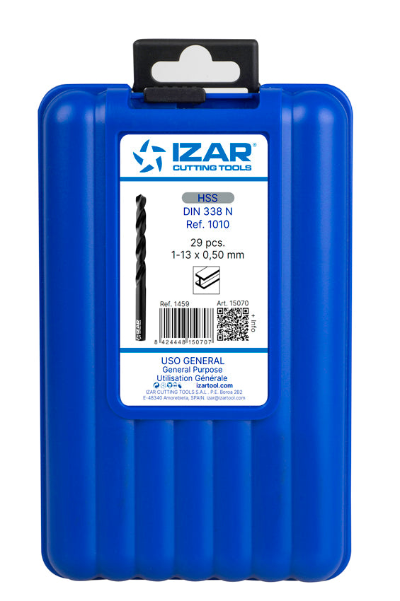 1459 - 1-13X0.50 +BEFORE THREADING HSS (1010) IZAR