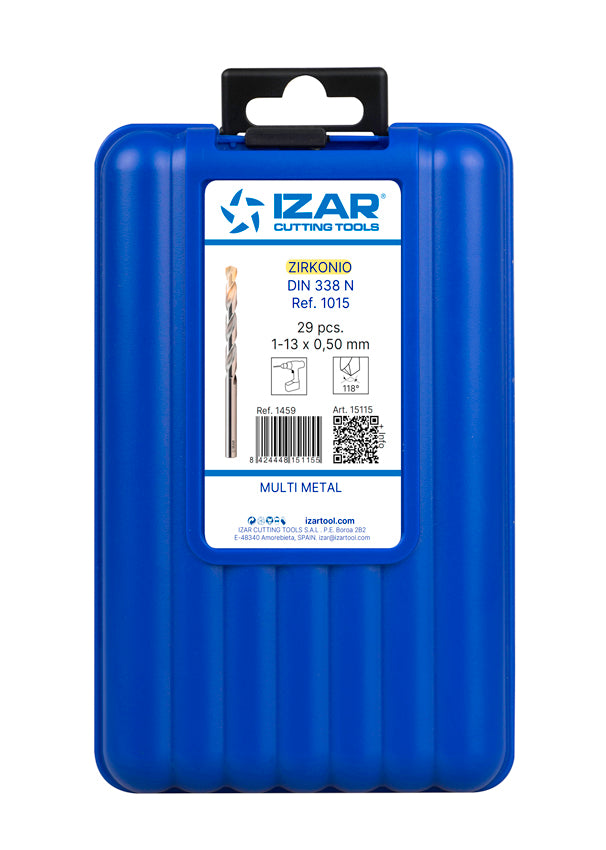 1459 - 1-13X0.50 + BEFORE THREADING Zirconiu (1015) IZAR