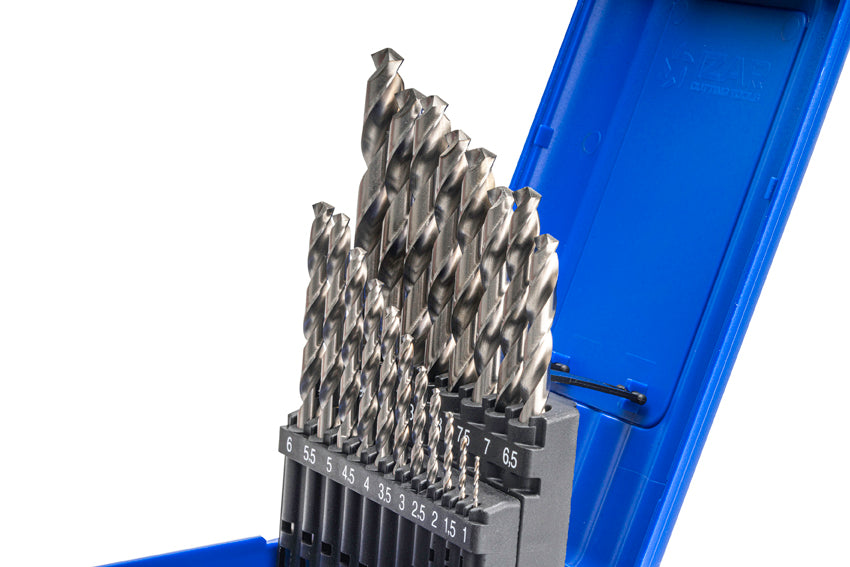 Burghiu Set DIN338 19-PCS.  - 1466 - EXPO BOX-PALLET 5 SetS 1-10X0.50 HSS SPLIT POINT C (1013) IZAR