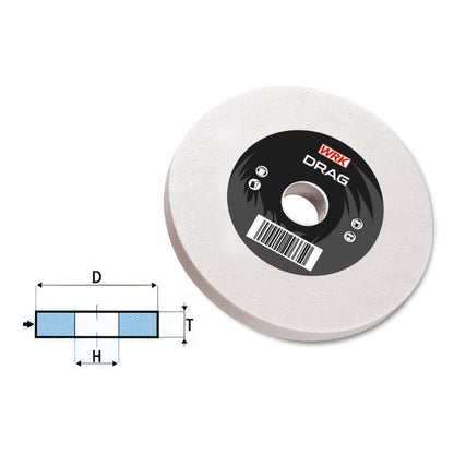 WRK aluminum oxide abrasive discs