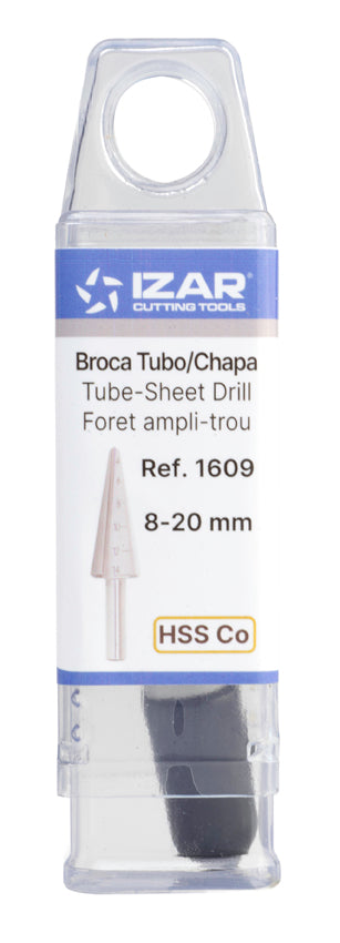 Burghiu HSS Co TUBE-SHEET - 1609 - 16.0X30.5 mm IZAR