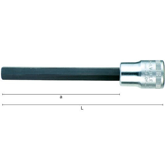 Long screwdrivers 1/2" with hexagonal cap STAHLWILLE 1054-2054