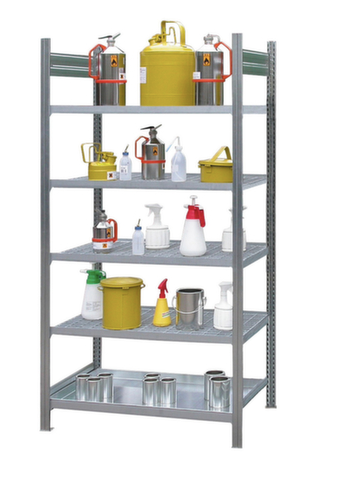 Shelf for flammable liquids. KG-GR100G-GF