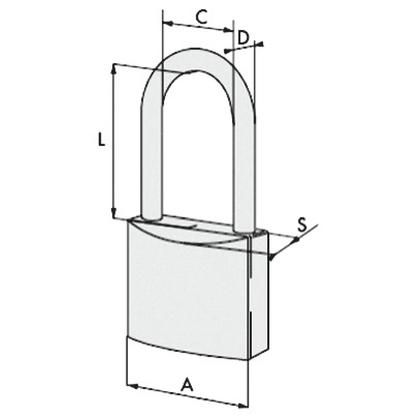 Long steel chain padlocks