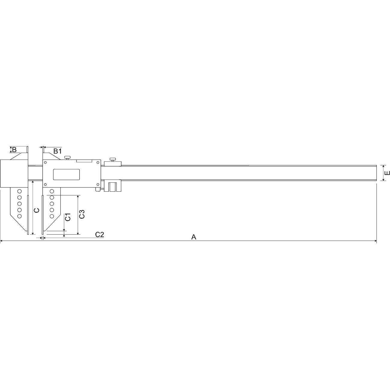 Digital submersible pump with carbon fiber slide IP54 with preset ALPA AA040