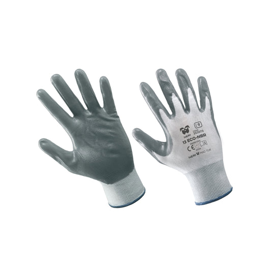 Nitrile coated polyester gloves