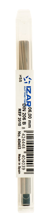 Alezor HSS DIN206B de mana - 2010 - 02.40 mm IZAR