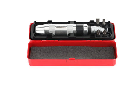 Set surubelnita si biti pentru suruburi blocate, cu clichet, 6 piese, R38004006, GEDORE RED - sefira.ro