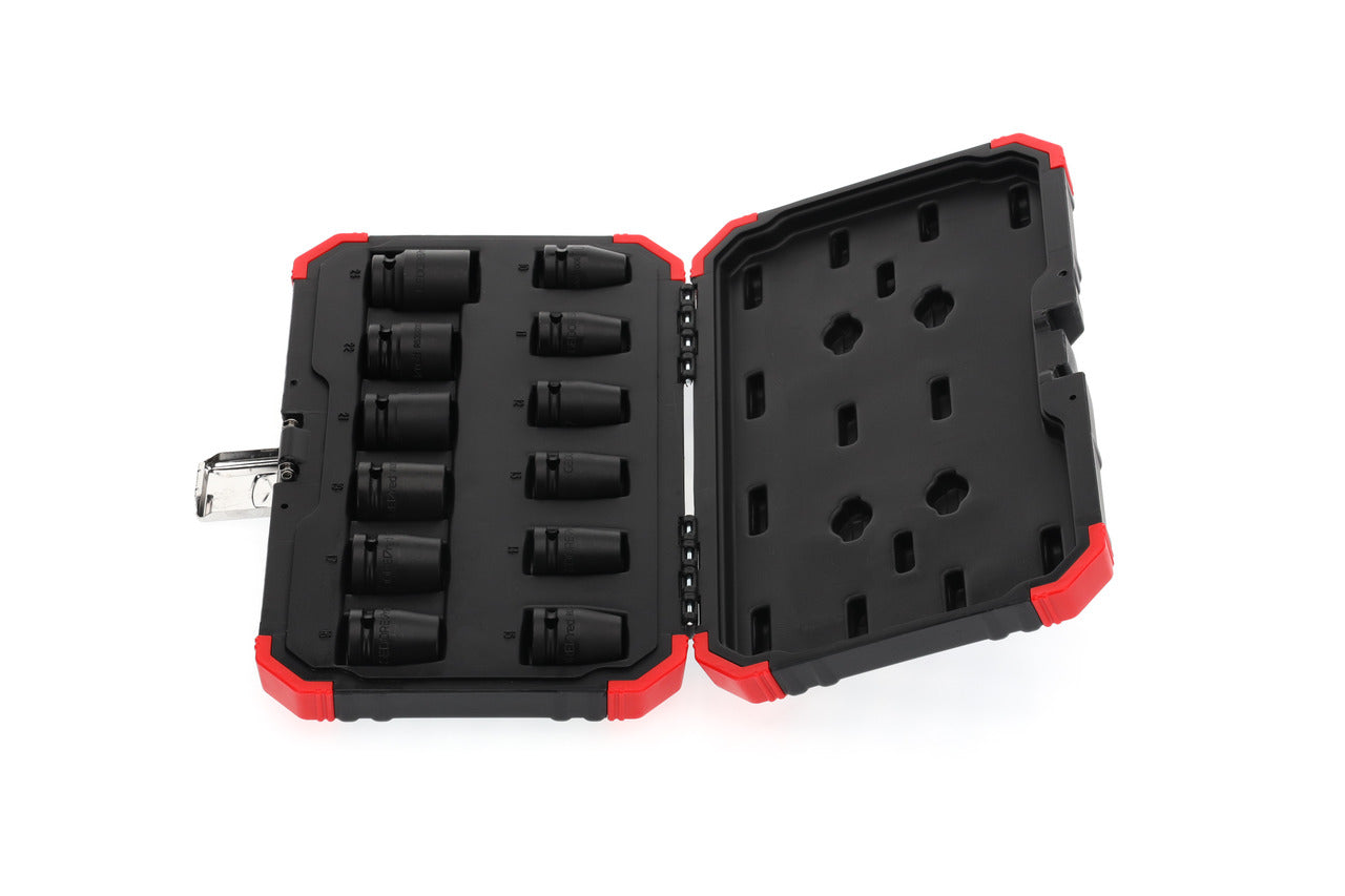 Set tubulare bit 1/2", pentru suruburi cu interior 6 canturi, 5 - 19 mm, 10 piese, R62558110, GEDORE RED - sefira.ro