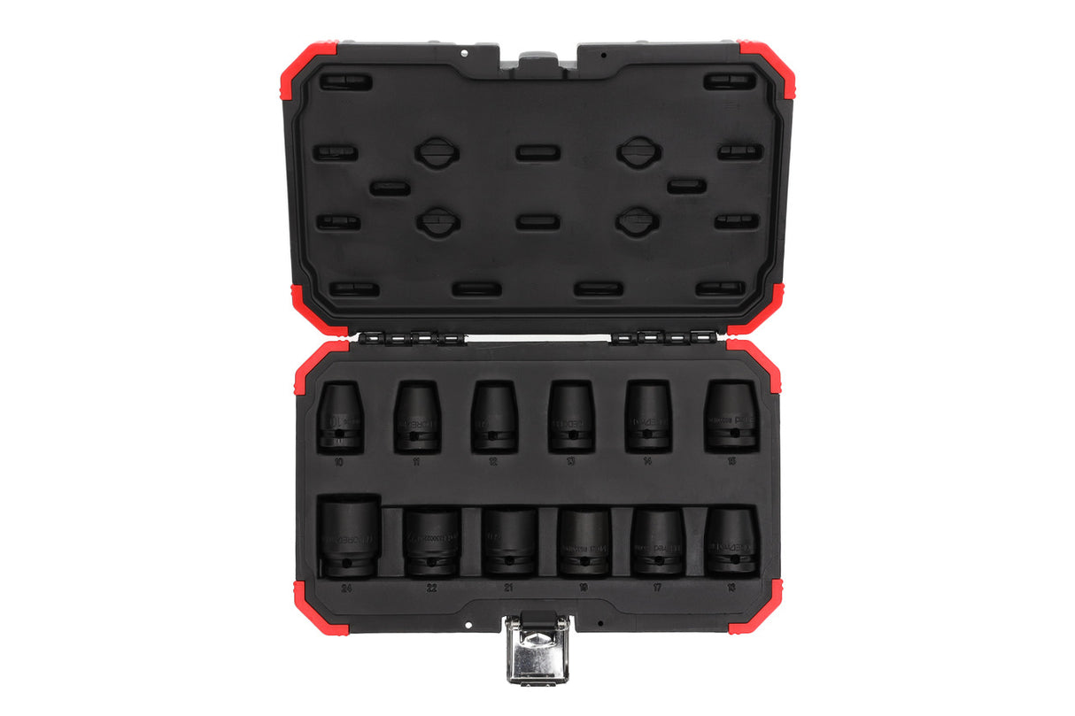 Set tubulare bit 1/2", pentru suruburi cu interior 6 canturi, 5 - 19 mm, 10 piese, R62558110, GEDORE RED - sefira.ro