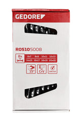 Cheie fixa, 4x5mm, lungime 99.5mm, grosime cap 3.2mm, HAZET - sefira.ro