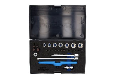 Set de scule 1/4' pentru motocicleta, 30 piese, GEDORE - sefira.ro