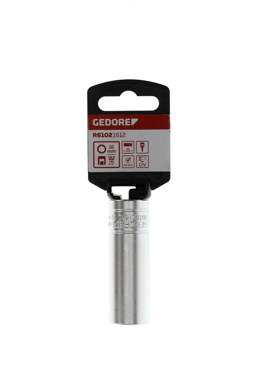 Set tubulare bit 1/2", pentru suruburi cu interior 6 canturi, 5 - 19 mm, 10 piese, R62558110, GEDORE RED - sefira.ro