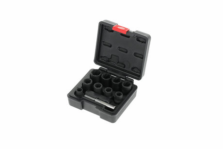 Set surubelnita si biti pentru suruburi blocate, cu clichet, 6 piese, R38004006, GEDORE RED - sefira.ro