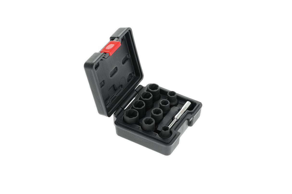 Set surubelnita si biti pentru suruburi blocate, cu clichet, 6 piese, R38004006, GEDORE RED - sefira.ro