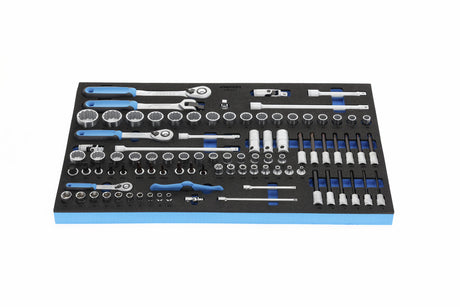 Set de scule 1/4' pentru motocicleta, 30 piese, GEDORE - sefira.ro