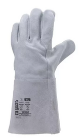 Manusi de protectie pentru lucru, Manusi de protectie pentru lucru, EUROWELD 140, marimea 9, piele bovina, manseta 15cm, COVERGUARDovina, manseta 15c - sefira.ro