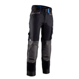 Pantaloni CASITA Negru-Albastru marimea L - sefira.ro