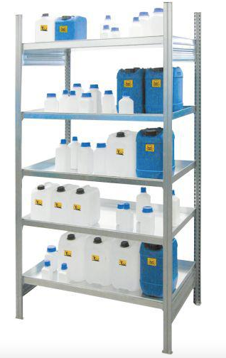 Shelf for polluted liquids. KG-GR100W-GF