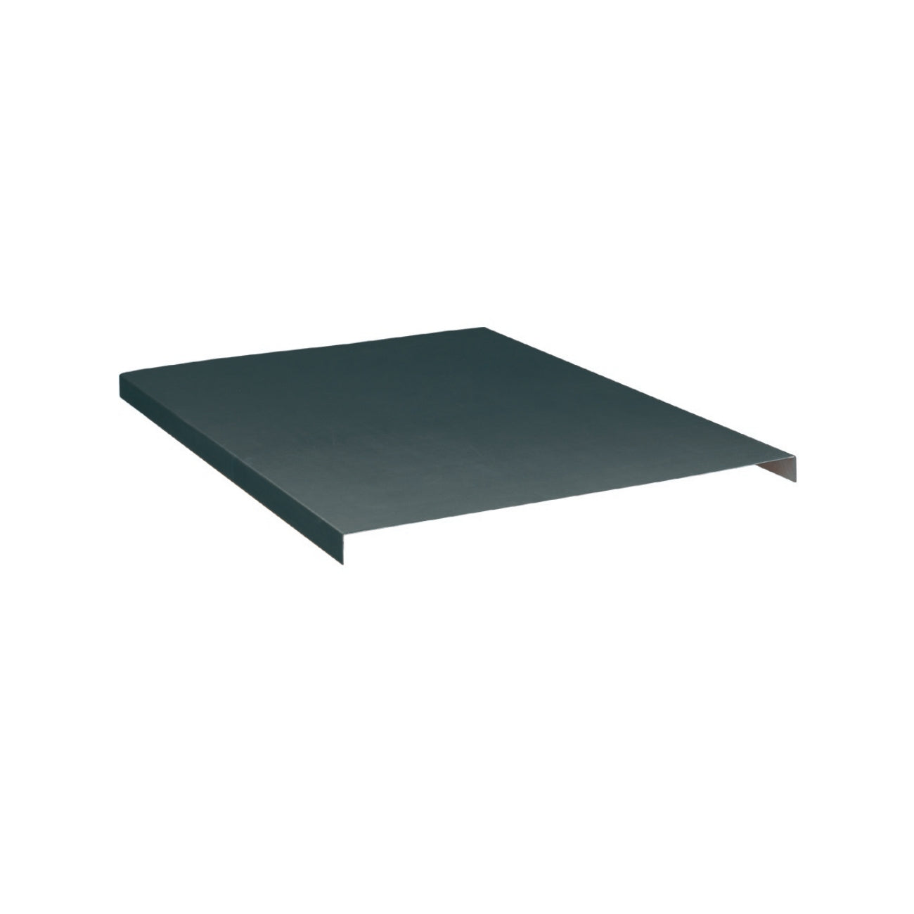 Coated steel lid for workbenches with steel top