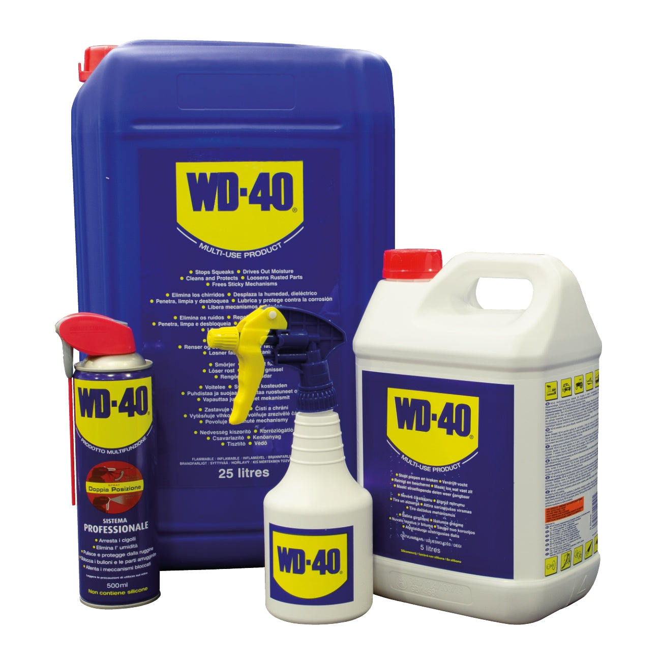 WD 40 multi-purpose lubricants