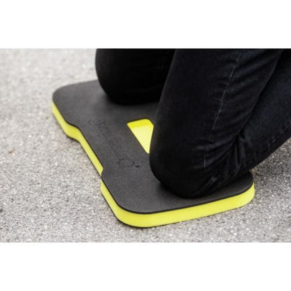 Foam knee mat KM STW, L490xl245xH30mm, anthracite-yellow, STAHLWILLE