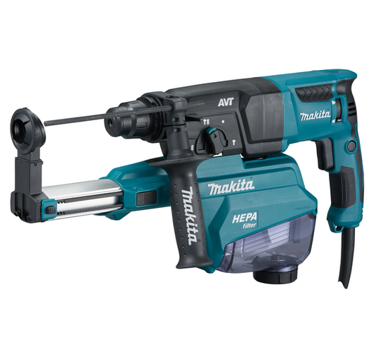 Ciocan rotopercutor SDS-plus, 800W, 2.2J, sistem de aspirare, MAKITA