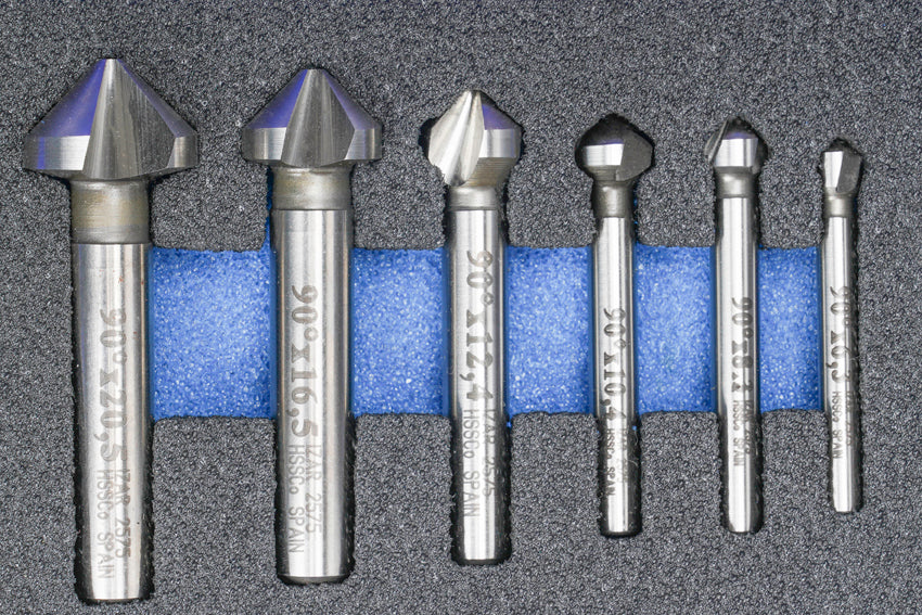 Tesitor HSS DIN335C 90º - 2573 - Set IZAR