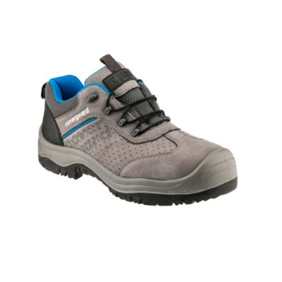 Pantofi de protectie cu bombeu, SODALITE, S1P SRC, marimea 38, gri/albastru, COVERGUARD Bombeu compozit<br />Lamelă textilă antipenetrantă<br />Ta - sefira.ro