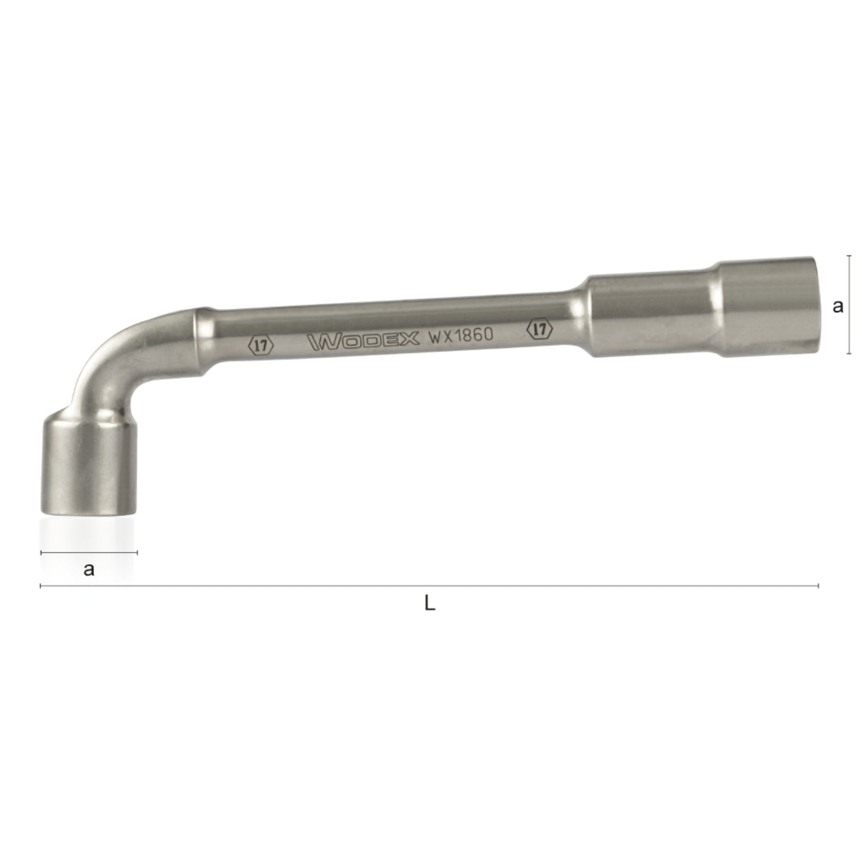 Chei tubulare offset cu doua capete Heavy Duty WODEX WX1860 - sefira.ro