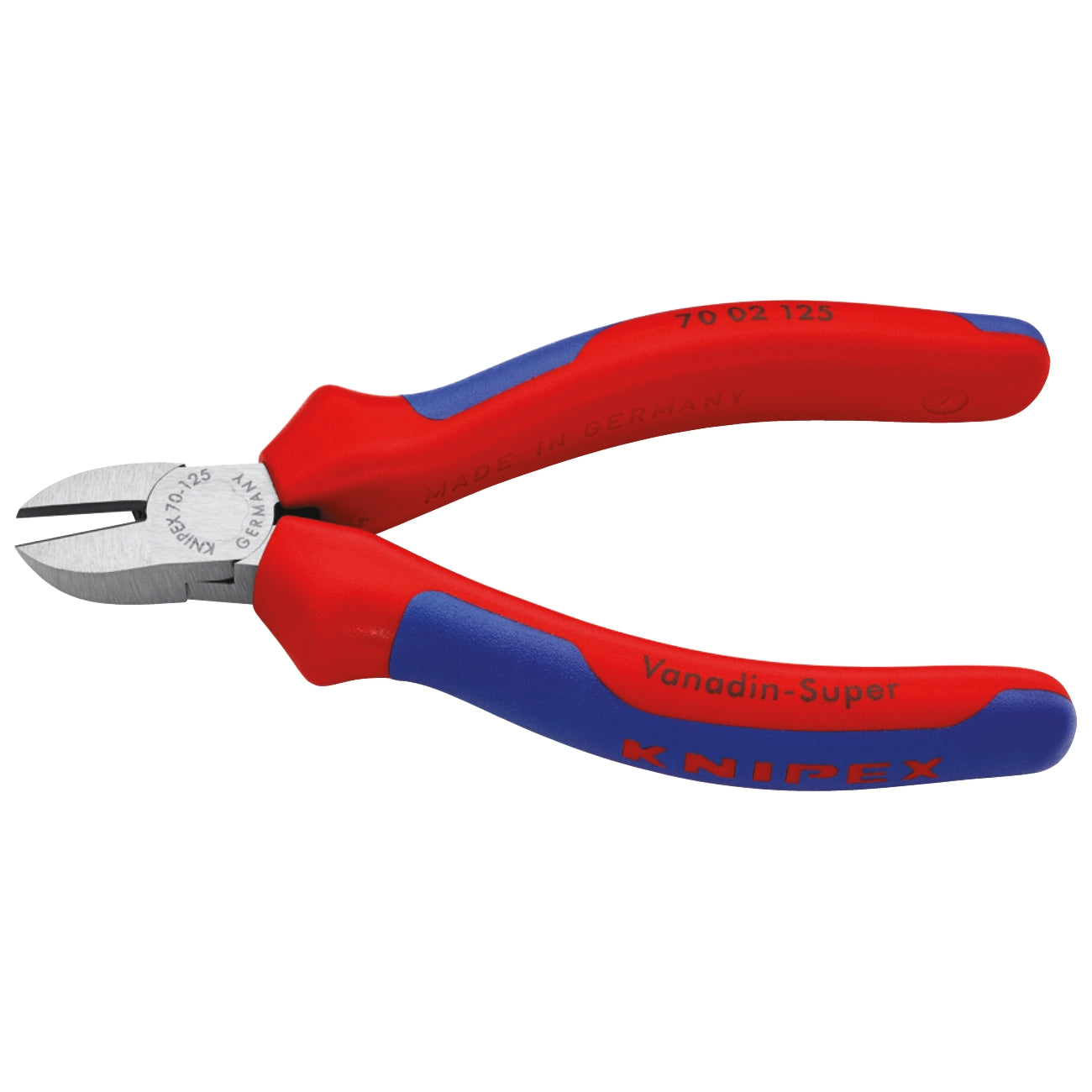 Diagonal cutting pliers KNIPEX 70 02 125/140/160/180