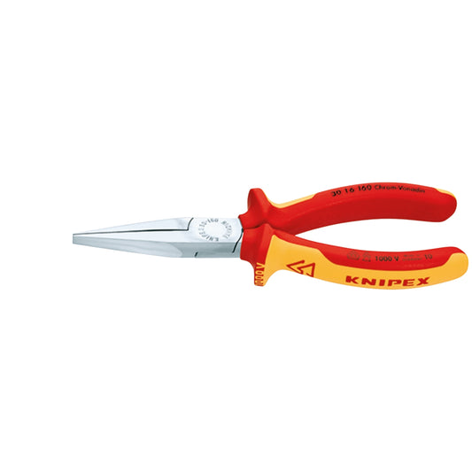 Cleste cu nas plat pentru mecanica izolat VDE 1000 volti kNIPEX 30 16 160