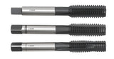 Set 3 tarozi de mana HSS Co DIN352/2181 (M/MF) Inox - 3036 - 12.00X1.75 IZAR
