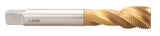 Tarod de masina spiralat HSS Co DIN5156 (GAS-BSP) Inox - 3136 - 0.03/08X19 - TIN IZAR