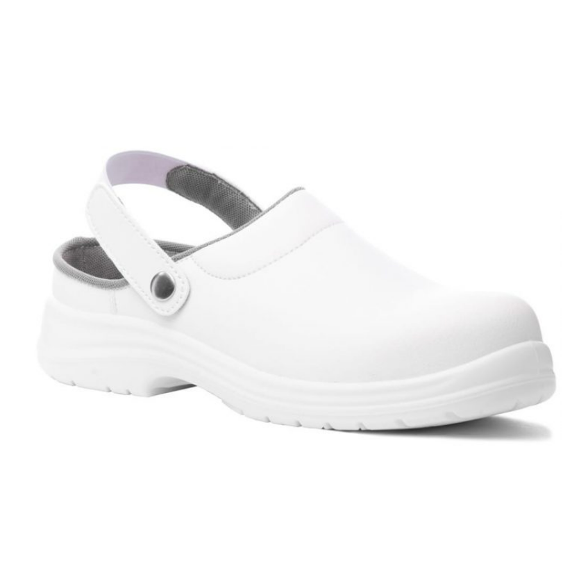 Papuci de protectie OKENITE ESD, bombeu compozit CK, SB A E SRC ESD marimea 36, alb, COVERGUARD - sefira.ro