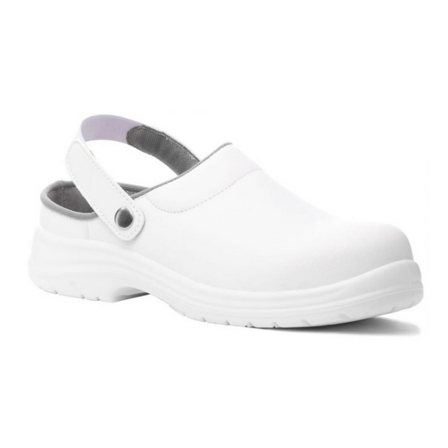 Papuci de protectie OKENITE ESD, bombeu compozit CK, SB A E SRC ESD marimea 36, alb, COVERGUARD - sefira.ro