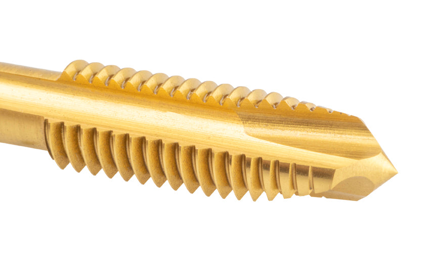 Tarod de masina drept HSS-V+TIN (M/MF) GUN lung High Performance - 3142 - 05.00X0.80 - TIN IZAR