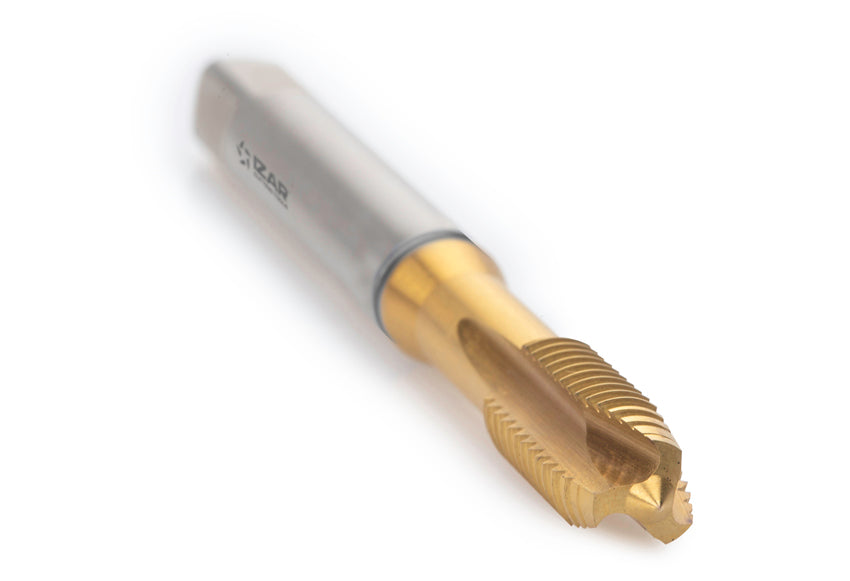Tarod de masina drept HSS Co DIN371 (M) Inox - 3149 - 02.50X0.45 - TIN IZAR