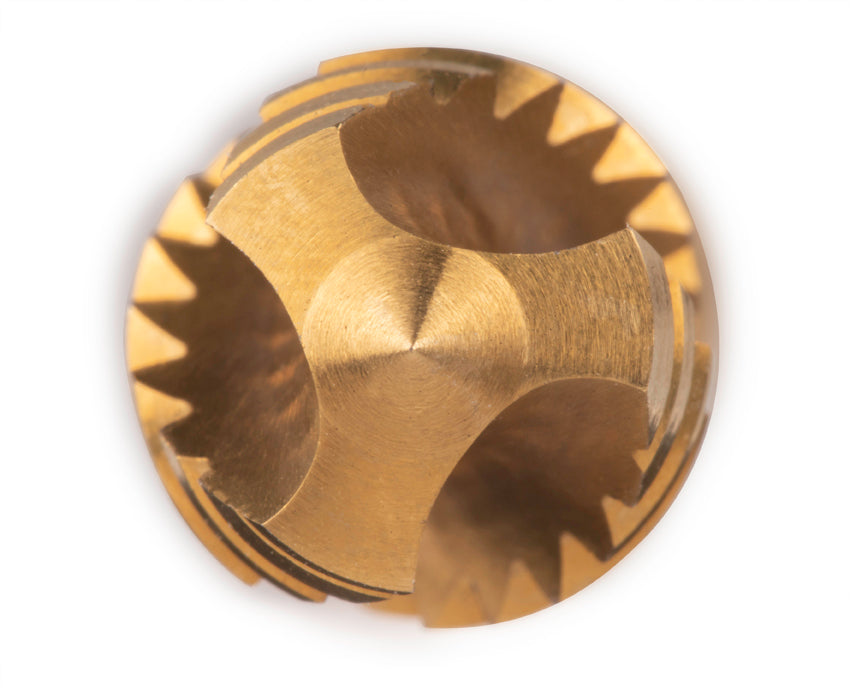 Tarod de masina spiralat HSS Co DIN371 (M) Inox - 3159 - 05.00X0.80 - TIN IZAR