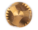 Tarod de masina spiralat HSS Co DIN371 (M) Inox - 3159 - 05.00X0.80 - TIN IZAR