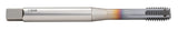 Tarod de masina PMX+TIN DIN2174 (M) deformare plastica cu racire interna  - 3164 - 08.00X1.25 - TICN IZAR
