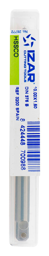 Tarod de masina drept HSS Co DIN376/374 (M/MF) GUN - 3200 - 08.00X1.25 IZAR