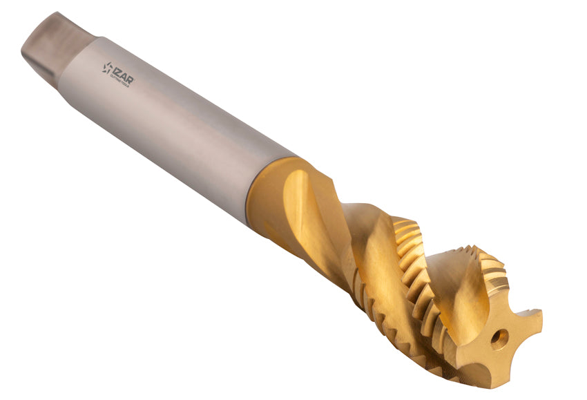 Tarod de masina spiralat HSS Co-V DIN376 (M) universal - 3260 - 12.00X1.75 - TIN IZAR