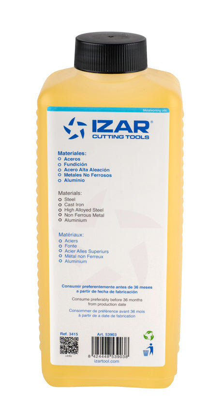 CUTTING OIL/WATER SOLUBLE FLUID - 3415 - ACEITE UNIVERSAL 1.00 L IZAR
