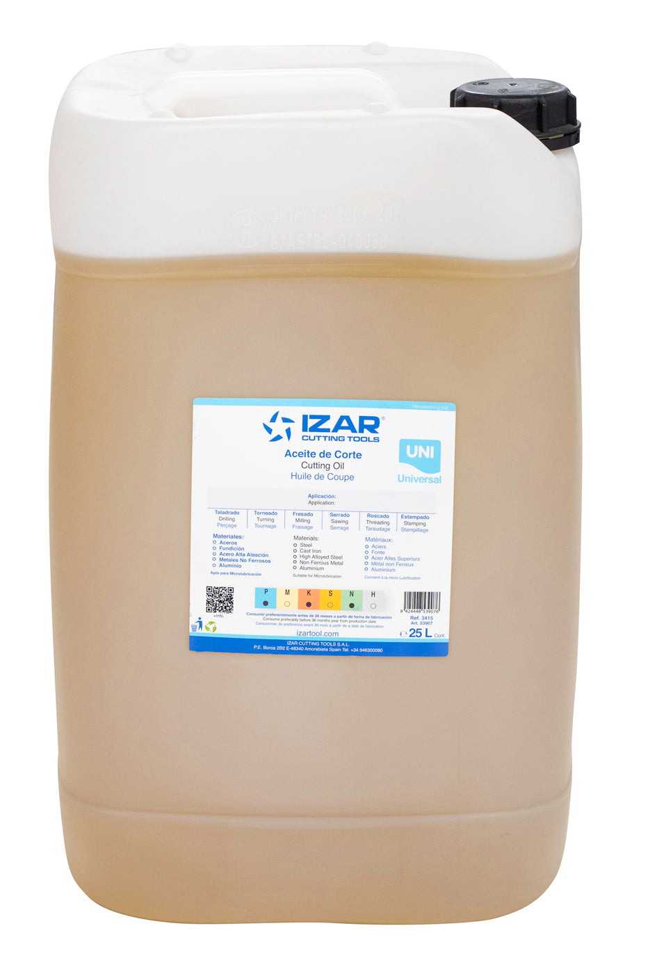 3415 - UNIVERSAL OIL 25.00 L IZAR
