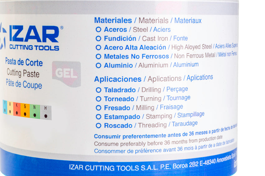 CUTTING OIL/WATER SOLUBLE FLUID - 3415 - PASTA UNIVERSAL 0.75 L IZAR