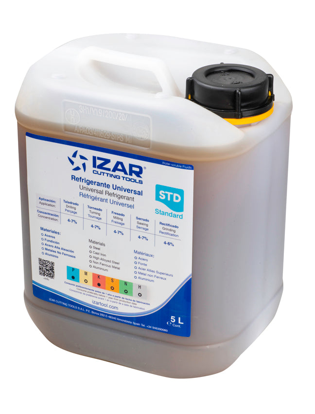 CUTTING OIL/WATER SOLUBLE FLUID - 3415 - REFRIGERANTE UNIVERSAL STANDARD 5.00 L IZAR