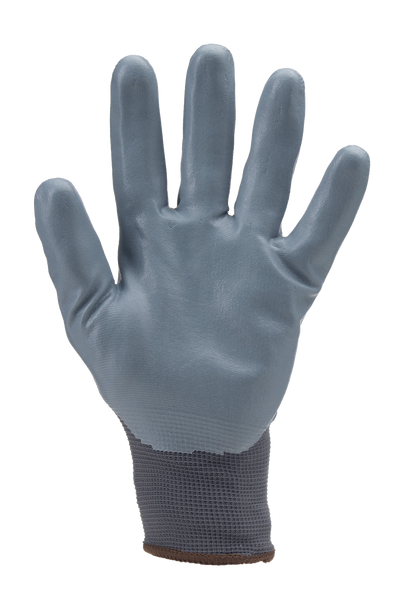 Precision EP protective gloves, size 7, dipped in grey nitrile, EUROTECHNIQUE